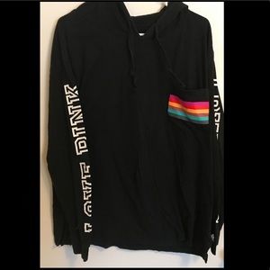 Black Victoria’s Secret Pink hoodie